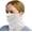 White, variant on Gaiter Balaclava Mask Running Wrap for Men Women | Seamless Seasonless UV Sun Protection |