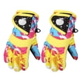 thumbnail image 1 of Toystoory 2 piezas de guantes de nieve para niños, artículos deportivos antideslizantes, guantes gruesos para deportes de invierno a prueba de viento, Suministros térmicos amarillo L Toystoory HA059843-04B, 1 of 6