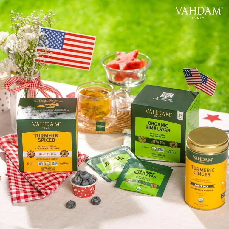 Amazon.com: VAHDAM, Organic Himalayan Green Tea (100 Count