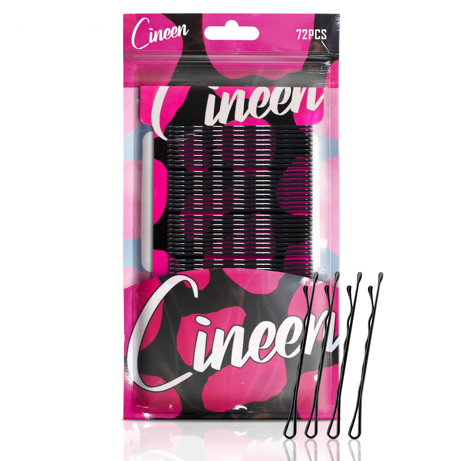 Bobby Pins Hair Clips,Black Bobby Pins for Women Girls and Kids Thick
