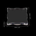 thumbnail image 2 of Unique Bargains 2' x 2' Acrylic Stamp Block Clear Stamping Block Decorative Mounting Blocks Head Shape, 2 of 6