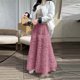 thumbnail image 5 of TaTaai Women Casual Solid Tulle Elastic Waist Layered Cake Skirt Knee Length Street Style Party Wear Lightweight Breathable Non-See-Through Stylish Skirt Gift, 5 of 5