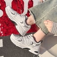 thumbnail image 5 of BERANMEY Women's Fashion Sneakers Lightweight Thick Sole Mesh Casual Sports Shoes for Women Walking Shoes Non Slip Comfort Gum Sole, 5 of 9