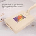 thumbnail image 3 of Carpet Debris Sweeper Brush Double Roller Handheld Dust Cleansing Brush for Bed Clothes Desktop, 3 of 6