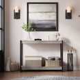 thumbnail image 3 of 39.5” Console Table, Hallway Entrance Table Sofa Table Behind Couch, for Living Room, Entryway, Easy Assembly, Accent Table, 3 of 9