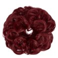 thumbnail image 2 of Pony Tail Hair Extension Bun Big Wave Curls Hairpiece Wrap Chignon Scrunchie Synthetic Hair for Women, 2 of 8