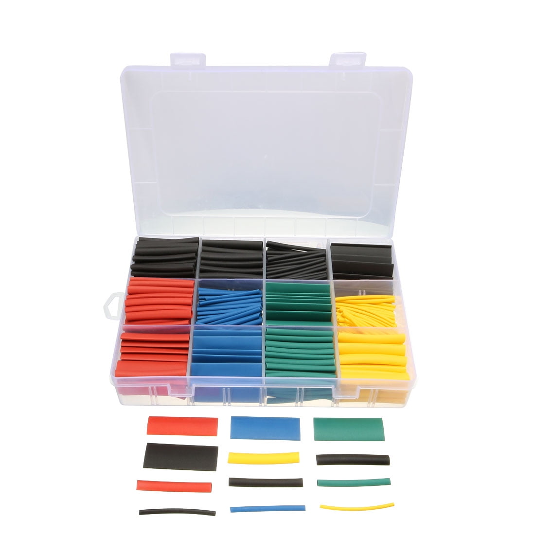 Dia Heat Shrink Tubing Platic Tube Electric Wire Wrap Sleeve 530 pcs ...