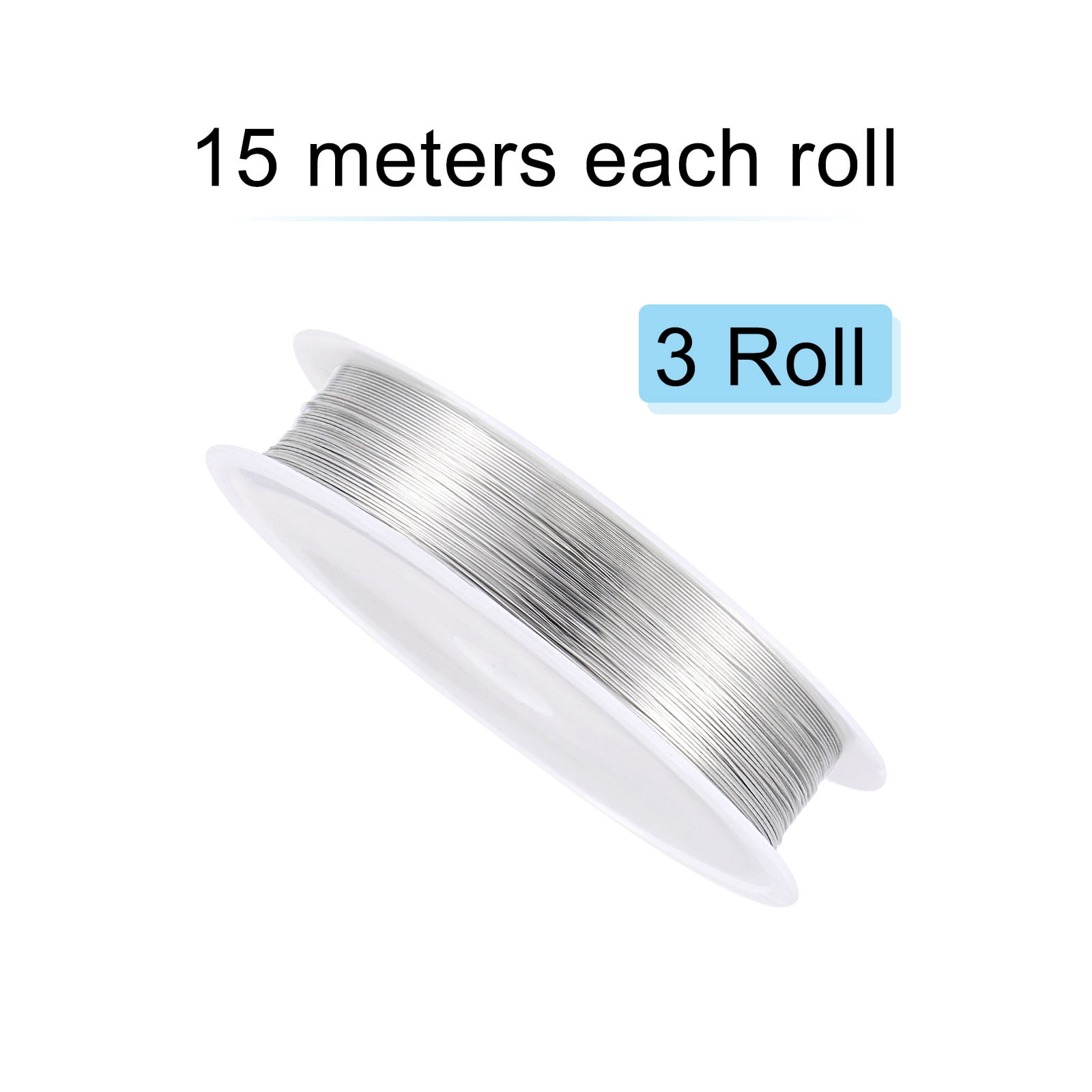 925 Sterling Silver Wire 28 Gauge for Jewelry Making and Beading Round Wire  Jewelry Finding Component 3.3 Feet