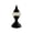 Black, variant on Black Vintage European-Style Electronic Candle Night Light Personalized Romantic-Style Ambiance Lanterns Led Holiday Table Lamp