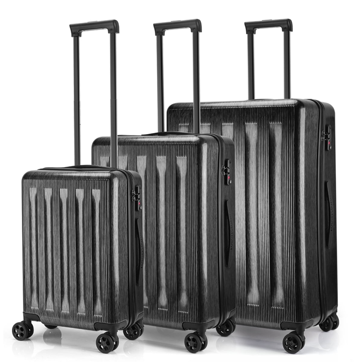 lightweight shell suitcases