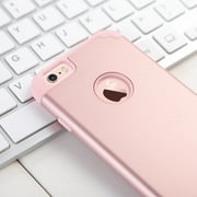 ULAK iPhone 6 Case, iPhone 6S Case, Slim Dual Layer Shockproof Bumper Phone Case for Apple iPhone 6 / 6s for Girls Women, Rose Gold