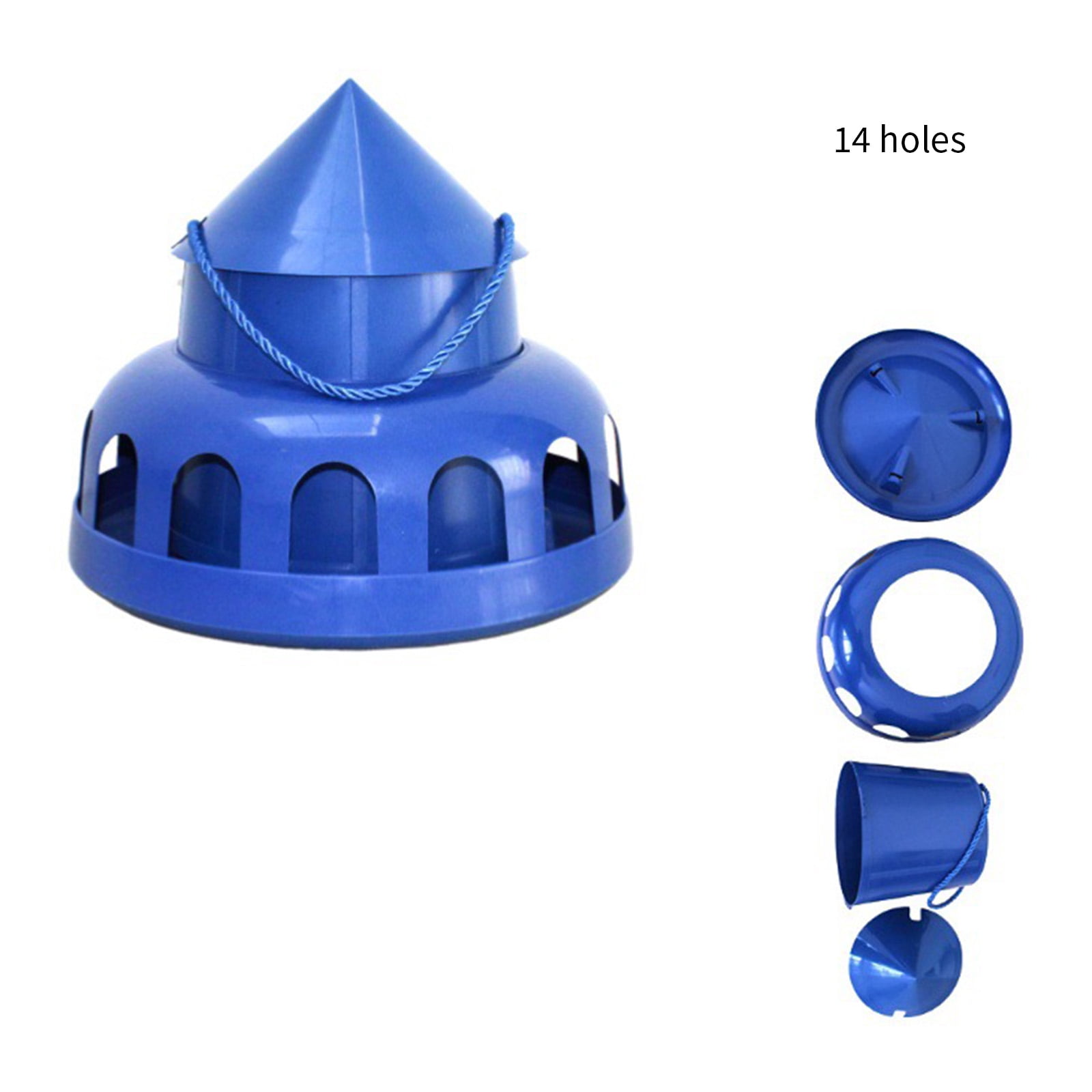 Automatic Pigeons Feed Dispenser LeakProof Bird Feeder for Efficient Feeding Reduces Waste Poultry Coops Feeding Device