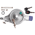 thumbnail image 2 of 2X 100 Type Electric Bike Rear Drum Brake E-Bike Rear Wheel Rise Brake with Lock E-Bike Rise Brake, 2 of 7