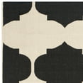 thumbnail image 2 of SAFAVIEH Courtyard Elwyn Geometric Indoor/Outdoor Area Rug, Beige/Black, 5'3" x 7'7", 2 of 4