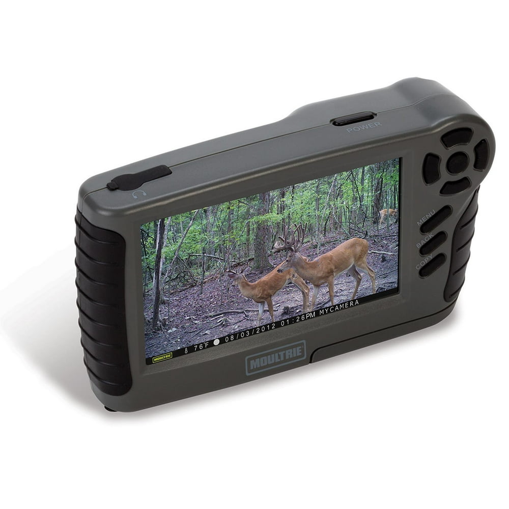 NEW! MOULTRIE Game Trail Camera Picture & Video Viewer w/ 4.3" Screen