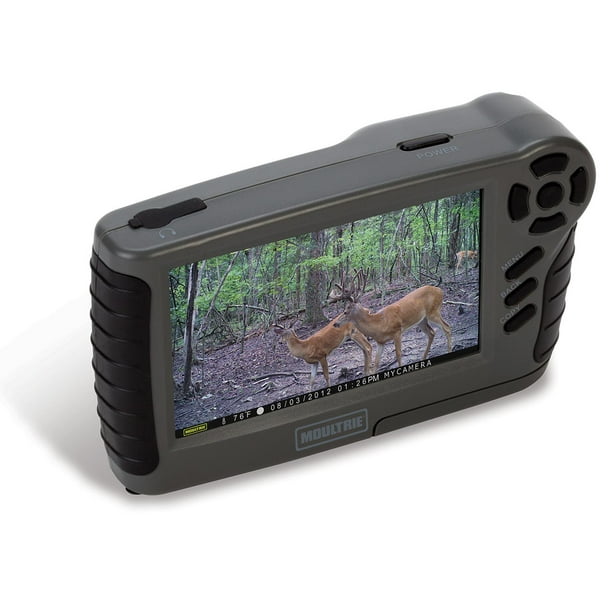 NEW! MOULTRIE Game Trail Camera Picture & Video Viewer w/ 4.3" Screen