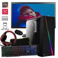 thumbnail image 1 of PC gamer Ryzen 5 5600G AMD  RAM 8GB SSD 240GB monitor 19" 500W 80+ kit gamer, 1 of 6