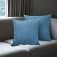 thumbnail image 5 of RuiJiao 2-Pack Linen-Inspired Throw Pillow Covers - 45x45cm, Breathable, Multi-Color Options for Living Room, Bedroom, and Sofa Decor, 5 of 5