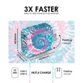 thumbnail image 4 of Liquipel Powertek Tie Dye Type-C Fast Charging Wall Charger 20W PD USB-C for iPhone, iPad, iWatch, Galaxy, Tablet, 4 of 7