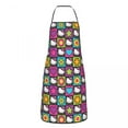 thumbnail image 1 of Custom Bib Hello Kitty Cat Apron for Men Women Unisex Adult Chef Kitchen Cooking Tablier Cuisine Painting, 1 of 6