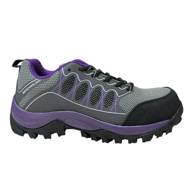 TENIS INDUSTRIAL COURT 200ZXC GRIS LILA TALLA 26 PARA MUJER