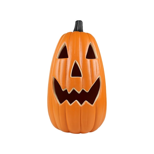 Decoración de Calabaza para La Noche de Carnaval de Halloween, Accesorio de Cabeza de Calabaza, Lámpara de Calabaza Grande Moldeada Por Soplado Hueca para Halloween