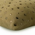 thumbnail image 2 of The HomeCentric Pillow Case With Zipper, Beige Pack of 2, 24x24 inch (60x60 cm) Throw Pillow Covers, Burlap Lurex Sequins & Textured Throw Pillows For Couch, Dotted Modern Style Easter - Jute Wheels, 2 of 3