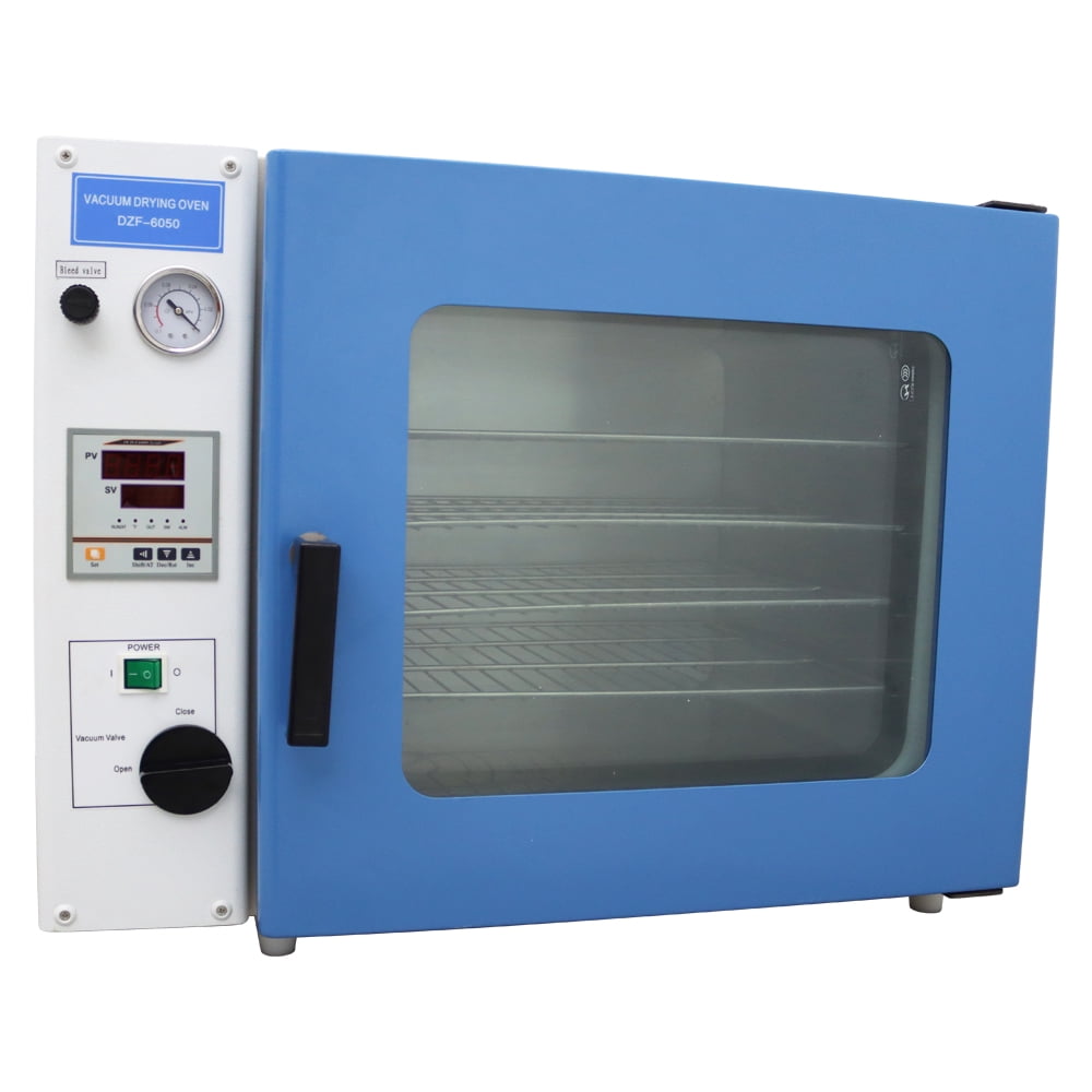 1.9 Cu Ft Vacuum Drying Oven with 4 Shelves for Industrial Lab Temperature Control 50~250℃