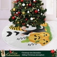 thumbnail image 6 of FMSHPON Halloween Cute Gnome Xmas Christmas Tree Skirt Stand Mat for Holiday Party Decoration Indoor Outdoor 36 inches, 6 of 6
