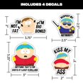thumbnail image 3 of South Park Cartman Vinyl Decals - Set of 4 Waterproof Outdoor Car Stickers for Vehicle Window, Laptop, Water Bottle, Bumper Skateboard Kiss My, 3 of 5
