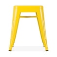 thumbnail image 1 of Plata Import Yellow Mini Tolix Metal Accent Stool, 1 of 1