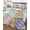 light blue-green, variant on Quilt King Size Bedding Set, Easter Reversible Summer Quilt 3 Pieces, Spring Bunny Colorful Floral Eggs Wooden Plank Lightweight Bedspreads Coverlets with 2 Pillow Shams for All Seasons