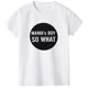 thumbnail image 3 of Camiseta para niños, camiseta de moda de verano 2024 para niño, camiseta de algodón con estampado de letras, camiseta de manga corta para niños, tops para niña, ropa para niños, 3 of 5