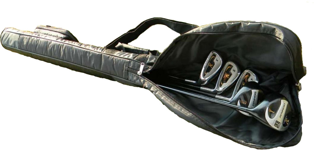 K-Cliffs Driving Range Club Bag Mini Course Training Practice Golf Bag Travel Case Black by K-Cliffs