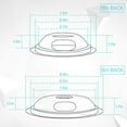 thumbnail image 4 of Electric Range Drip Bowls (3 Pack) Chrome Plated, 4 of 5
