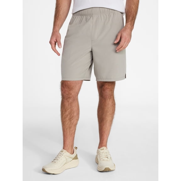 Athletic Works Men’s and Big Men’s Woven Running Shorts, 8" Inseams, Sizes XS-5XL