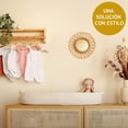 thumbnail image 4 of Cesta Cambiadora de Bebé para Tocador de Bebé, Cesta Moisés para Bebés, Cesta para Cambiar Pañales de Cuerda de Algodón con Cojín de Espuma Adicional, 4 of 7