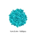 thumbnail image 3 of 1000pc Glow in The Dark Rocks Garden Stones Night Guide Luminous Pebbles Stepping Rocks Outdoor Landscaping Decor Glowing Stones Fish Tank Aquarium Decorations Sky Blue, 3 of 6