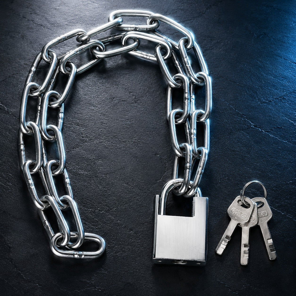 Security Chain Lock, 31 inch Heavy Duty 8mm Thick Chain and Lock, Galvanized Anti-Rust and Anti-Theft Chain and Padlock - Chain Lock for Bike, Bicycle, Scooter, Motorcycle, Door, Gate, Fence