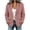 Pink, variant on Staron Blazer for Women Casual Business Work Oversized Jacket Button Down Turndown Collar Long Sleeve Lightweight Solid Fashion Suit Tops, Beige L