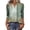 Green, variant on Women's Fashion Casual Retro Floral V-Neck Decorative Button Three-Quarter Sleeve T-Shirt Top, Elegant Blouse for Women,Dark Blue,XL