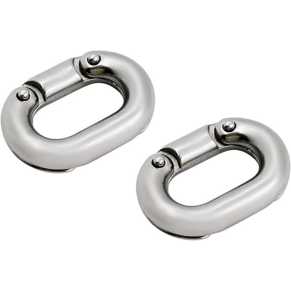 Heavy Duty Chain Link Connector, 316 Stainless Steel Marine Grade C-Link Split Connecting Boat Anchor Chain Link 5/16 inch
