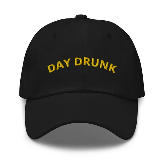 Day Drunk Dad Hat (Black)