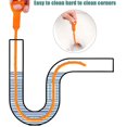 thumbnail image 4 of Paquete de 6 Limpiadores para Eliminar Pelos y Obstrucciones de Desagües, Ideal para el Hogar, la Cocina y el Inodoro. Limpiador de Tuberías y ., 4 of 5