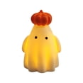 thumbnail image 3 of Tryvkinvive Halloween Pumpkin Ghost Night Light,Glowing Lamp for Halloween Decorations,Cartoon Figure Table Ornament for Halloween Indoor Outdoor Tabletop Decor, 3 of 7