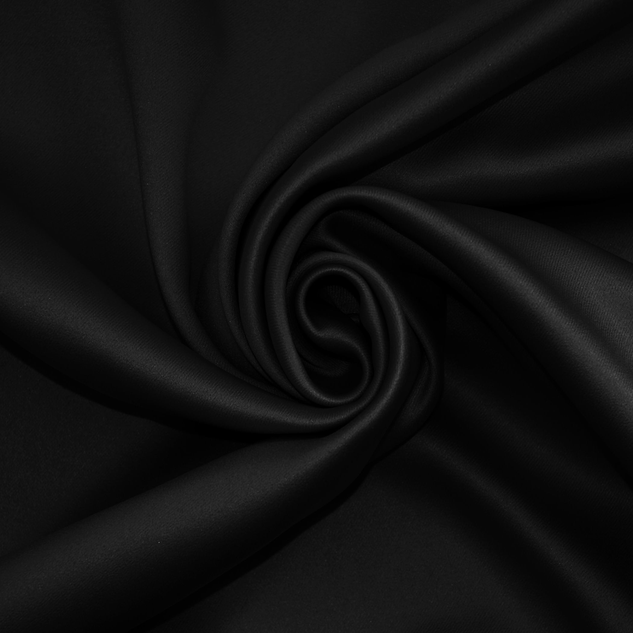 Sun Zero Nolan Energy Efficient Blackout Grommet Single Curtain Panel, 40" X 120", Black