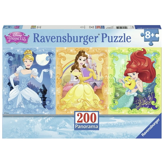 Ravensburger - Beautiful Disney Princesses - Panoramic Puzzle - 200 Piece Jigsaw Puzzle