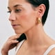 thumbnail image 5 of LuckyLy Aretes Mujer Oro 14k o Plata tipo Arracadas, Acero Inoxidable Baño Oro 14k o Color Plata – Accesorios y Joyería Mujer, Regalos para Mujer Navidad y Regalos para Mamá dorado Unitalla, 5 of 7