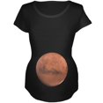 thumbnail image 1 of Planet Mars Costume de Grossesse T-Shirt Doux de Maternité, 1 of 1