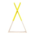 thumbnail image 1 of Nordic Floating Shelves,Decorative Wall Shelf Bedroom, Living Room, Bathroom, Kitchen, Office, Lovely Colors yellow, 1 of 10